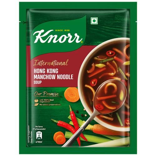 Knorr International Hong Kong Manchow Noodle Soup - 100percent Real Vegetables, 44 g-2.webp